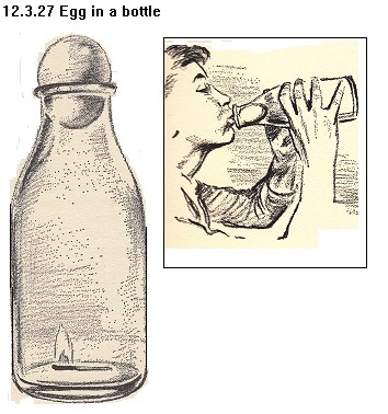 See diagram 12.3.27: Egg in a bottle.