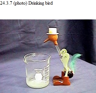See photo Drinking bird.