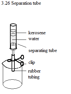 See diagram 3.26: Separation tube.