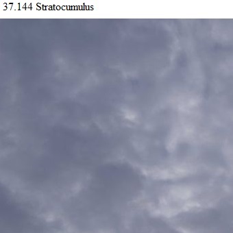 See diagram 37.144: Stratocumulus