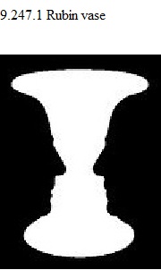 Edgar Rubin, Denmark, (1886-1951).
See diagram 9.247.1: Rubin vase.
